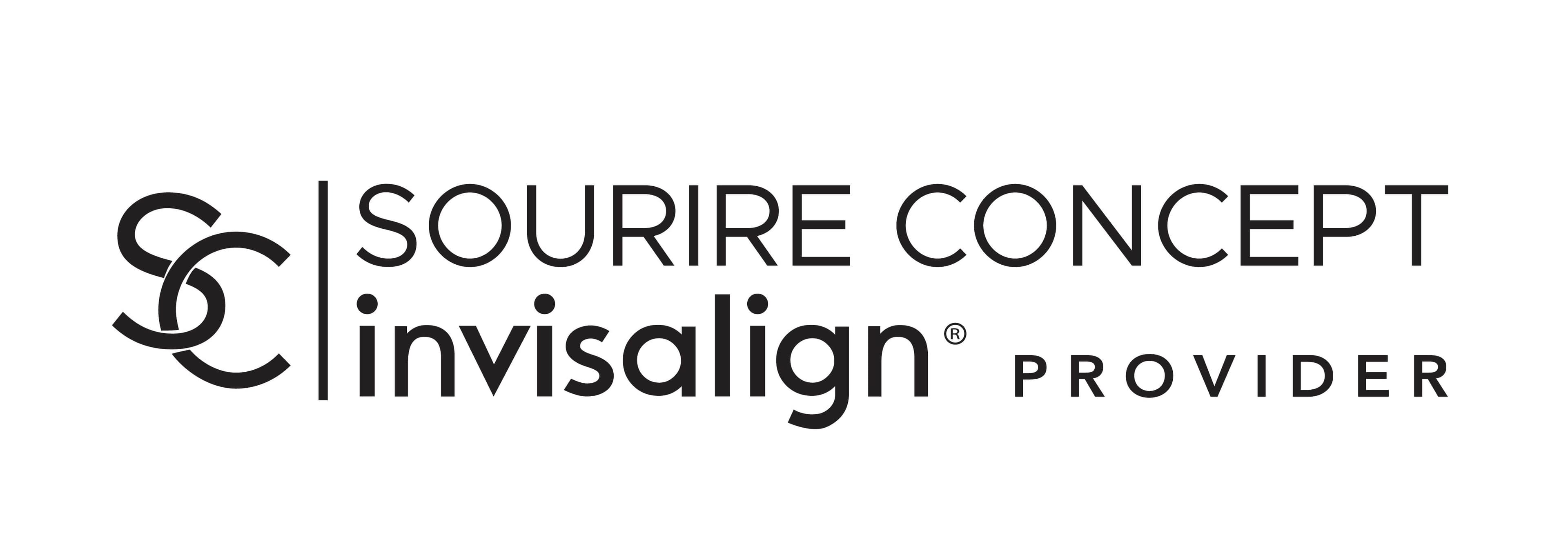 Logo de centre dentaire Sourire Concept