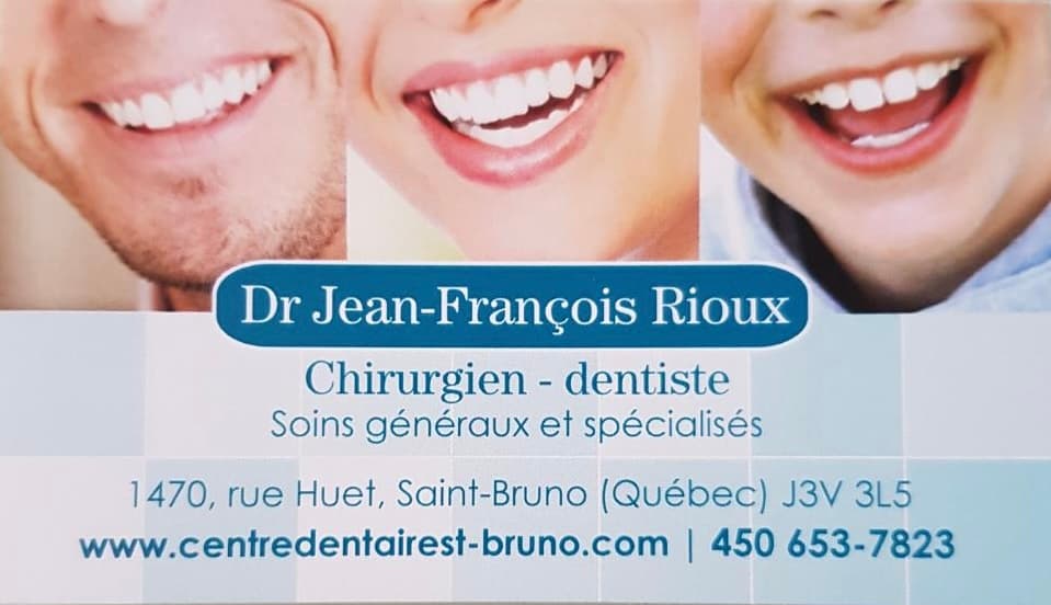 Dr Jean-Francois Rioux